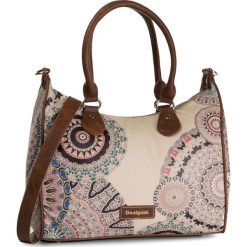 Torebka DESIGUAL - 19WAXPDH 1001. Brązowe torebki do ręki damskie Desigual, bez wzorów, ze skóry ekologicznej, klasyczne, bez dodatków. Za 299.00 zł.