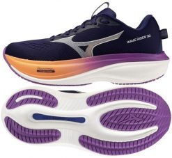 Mizuno Buty Wave Rider 30 W (J1GW262074). Obuwie sportowe damskie Mizuno, bez wzorów. Za 456.02 zł.