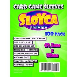 Baldar Koszulki CCG Premium S 63,5x88mm (100szt) SLOYCA. Zielone t-shirty i topy dla dziewczynek Baldar. Za 12.99 zł.