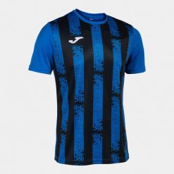 Jersey Joma Inter III. Czarne koszulki sportowe męskie Joma, bez wzorów, z jersey, bez kołnierzyka, bez ramiączek, na fitness i siłownię. W wyprzedaży za 119.90 zł.