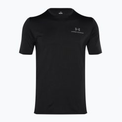 Koszulka Under Armour Vanish Energy. Czarne buty sportowe męskie Under Armour, m, bez wzorów, bez kołnierzyka, bez ramiączek, na fitness i siłownię. Za 130.88 zł.