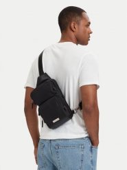 Calvin Klein Saszetka Clean Square LV04D3377G Czarny. Czarne saszetki męskie Calvin Klein, z materiału. Za 369.99 zł.