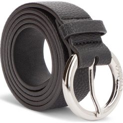 Pasek Damski LIU JO - Cintura Isola H 3cm N68302 E0033 Nero 22222. Czarne paski damskie Liu Jo, w paski, ze skóry ekologicznej. Za 199.00 zł.