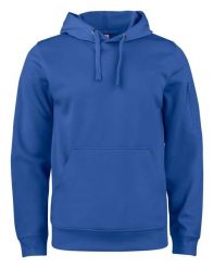 Clique Basic Active Hoody – uniseks bluza z kapturem, poliester. Niebieskie bluzy męskie CLIQUE, s, bez wzorów, z poliesteru, z kapturem. Za 190.50 zł.