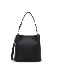 GINO ROSSI Torebka TYLO-182 Czarny. Czarne torebki do ręki damskie Gino Rossi, bez wzorów, ze skóry, bez dodatków. Za 279.99 zł.