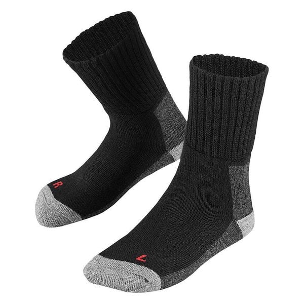 Skarpety turystyczne unisex - 2 sztuki. Czarne skarpety damskie XTREME, bez wzorów, z wełny. Za 140.45 zł.