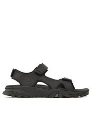 Timberland Sandały Lincoln Peak Strap Sandal TB0A5T5G0151 Czarny. Czarne sandały męskie Timberland, ze skóry, bez zapięcia. Za 309.99 zł.