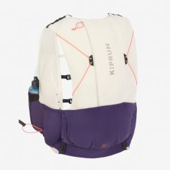 Plecak do biegania w terenie damski Kiprun 8 l. Brązowe plecaki damskie KIPRUN, bez wzorów, sportowe. Za 329.99 zł.