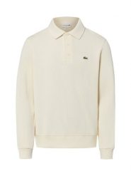 Lacoste bluza polo Mężczyźni Bawełna beżowy|biały, 8. Białe bluzy męskie Lacoste, m, z aplikacjami, z bawełny, bez kaptura. Za 599.95 zł.