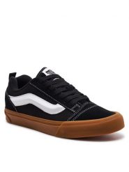 Vans Tenisówki U Knu Skool VN0009QCB9M1 Czarny. Czarne trampki męskie Vans, bez wzorów, ze skóry, bez zapięcia. Za 239.99 zł.