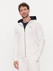 Aeronautica Militare Bluza 241FE1867P329 Écru Regular Fit. Bluzy męskie Aeronautica Militare, m, bez wzorów, z bawełny, bez kaptura. Za 469.99 zł.