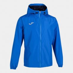 Kurtka do biegania męska Joma Elite VIII przeciwdeszczowa. Niebieskie kurtki sportowe męskie Joma, m, bez wzorów, do biegania. Za 149.99 zł.