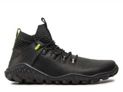 Męskie turystyczne buty barefoot MAGNA FOREST ESC MENS OBSIDIAN Czarny. Czarne trekkingi męskie Vivobarefoot, outdoorowe. Za 629.00 zł.