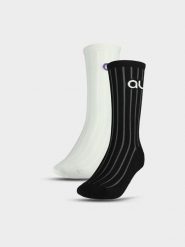 4F Skarpety casual za kostkę (2-pack) 4F x Anna Lewandowska - multikolor 35-38. Skarpety damskie 4f, bez wzorów, z bawełny. Za 39.99 zł.