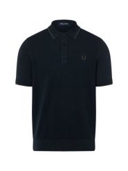 Fred Perry koszula z dzianiny Mężczyźni Bawełna niebieski, S. Niebieskie koszule męskie Fred Perry, m, bez wzorów, z bawełny, eleganckie, bez kołnierzyka, bez ramiączek. Za 429.95 zł.