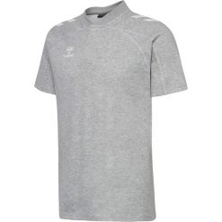 Polo Hummel Move 2.0. Szare koszulki polo męskie Hummel, m, bez wzorów, bez kołnierzyka, bez ramiączek. Za 250.00 zł.