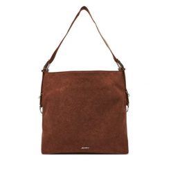 Torebka JENNY. Brązowe torebki do ręki damskie Jenny, bez wzorów, klasyczne, bez dodatków. Za 159.99 zł.
