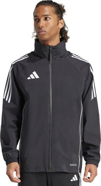 Kurtka męska Adidas Kurtka męska adidas Tiro 24 Rain czarno-biała IJ7390 L. Białe kurtki męskie Adidas, l, bez wzorów, bez kaptura. Za 646.91 zł.
