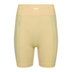 Spodenki treningowe damskie Gymshark Whitney V3. Żółte obuwie sportowe damskie GYMSHARK, bez wzorów, na fitness i siłownię. Za 62.99 zł.