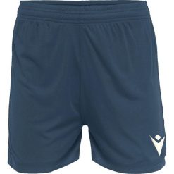 Szorty damskie Macron Acrux Hero. Niebieskie szorty sportowe damskie Macron, l, bez wzorów, z materiału, eleganckie, na fitness i siłownię. Za 129.50 zł.