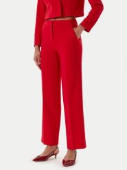 Tatuum Spodnie materiałowe Masda 3 T2508.147 Czerwony Wide Leg. Czerwone spodnie materiałowe damskie Tatuum, bez wzorów, z materiału. Za 179.99 zł.