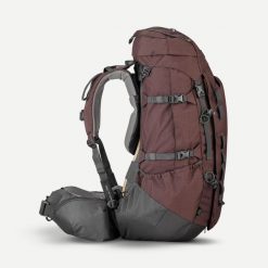 Plecak trekkingowy damski Simond MT900 Symbium 60+10 l. Brązowe plecaki damskie SIMOND, bez wzorów, z lakierowanej skóry. Za 699.99 zł.