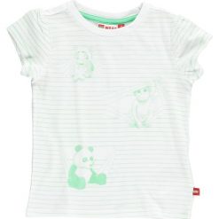 Koszulka "Thea 301" w kolorze białym. Bluzki dla dziewczynek marki LEGO Wear. W wyprzedaży za 37.95 zł.