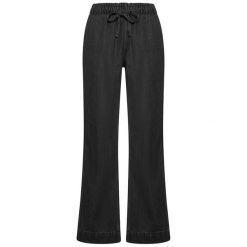 Spodnie Deha Denim Lyocell Straight Pants Damskie. Czarne spodnie materiałowe damskie Deha, m, bez wzorów, z bawełny. Za 415.99 zł.