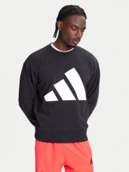 Adidas Bluza Essentials Big Logo JE8949 Czarny Regular Fit. Czarne bluzy męskie Adidas, m, bez wzorów, z bawełny, bez kaptura. Za 159.99 zł.