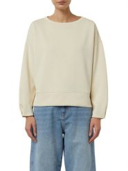 Comma Bluza Kobiety Sztuczne włókno beżowy, 40. Brązowe bluzy damskie comma, bez wzorów, z tkaniny, bez kaptura. Za 299.95 zł.