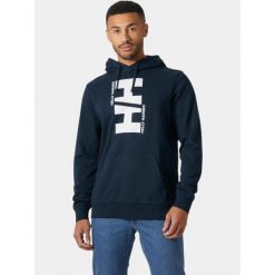 Sweter męski Helly Hansen Core Graphic. Niebieskie swetry przez głowę męskie Helly Hansen, m, bez wzorów, bez kołnierzyka. Za 379.00 zł.