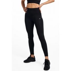 Legginsy fitness damskie Rough Radical Chic. Czarne legginsy sportowe damskie ROUGH RADICAL, l, bez wzorów, na fitness i siłownię. Za 149.99 zł.