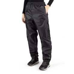 Spodnie wodoodporne damskie z rozpinaną nogawką Viking Rainier. Czarne spodnie sportowe damskie Viking, s, bez wzorów, z materiału, rowerowe. Za 154.99 zł.