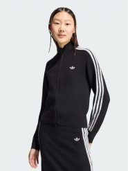 Adidas Kardigan Firebird KS7366 Czarny Slim Fit. Czarne kardigany damskie Adidas, s, bez wzorów, z syntetyku, bez kołnierzyka, bez ramiączek, bez kaptura. Za 369.99 zł.
