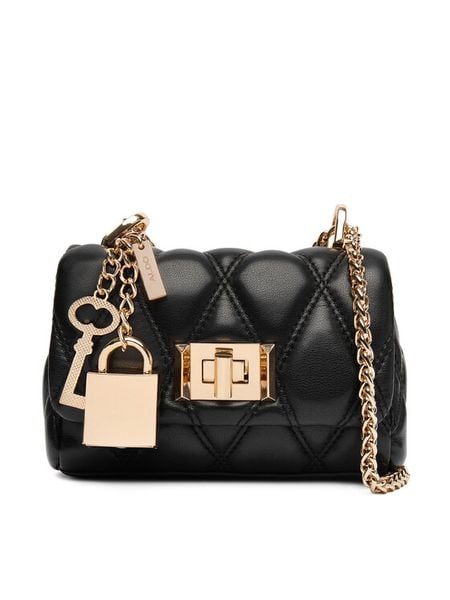 Aldo Torebka Miablack 14143769 Czarny. Czarne torebki do ręki damskie Aldo, bez wzorów, ze skóry, wizytowe, bez dodatków. Za 161.99 zł.