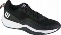 Wilson Wilson Rush Pro Lite WRS333210 Czarne 44. Czarne buty sportowe męskie Wilson, bez zapięcia. Za 372.87 zł.