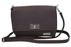 Wizytowa torebka damska Barberinis - Brązowa ciemna. Brązowe torebki shopper damskie Barberinis, bez wzorów, z lakierowanej skóry, eleganckie, lakierowane, bez dodatków. Za 207.99 zł.