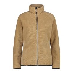 Kurtka damska CMP High Loft. Brązowe kurtki sportowe damskie CMP, bez wzorów, bez kaptura, trekkingowe. Za 323.50 zł.