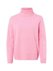 Liu Jo Collection bluzka z golfem z wełny Kobiety Wełna (100%) różowy, L. Czerwone bluzki damskie Liu Jo Collection, l, bez wzorów, z wełny, bez kołnierzyka, bez ramiączek. Za 689.95 zł.