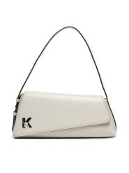 Karl Lagerfeld Jeans Torebka B2W30130 Biały. Białe torebki do ręki damskie Karl Lagerfeld Jeans, bez wzorów, z jeansu, bez dodatków. Za 949.99 zł.