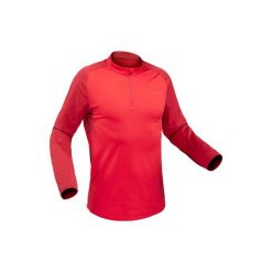Koszulka turystyczna długi rękaw SH100 warm męska. Bluzki z długim rękawem męskie marki QUECHUA. Za 39.99 zł.