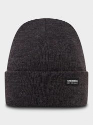 Czapka narciarska dla dorosłych Poederbaas Park Beanie. Szare czapki i kapelusze męskie POEDERBAAS, na zimę, bez wzorów, z materiału, eleganckie. Za 177.94 zł.