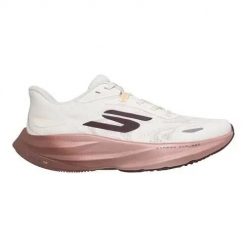 Buty do tenisa damskie Skechers Aero Spark. Białe obuwie sportowe damskie Skechers, bez wzorów, z materiału, tenisowe. Za 499.99 zł.