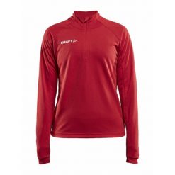 Koszulka treningowa damska Craft Evolve. Czerwone koszulki sportowe damskie Craft, m, bez wzorów, z materiału, bez kołnierzyka, bez ramiączek. Za 235.00 zł.