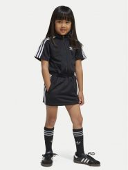 Adidas Sukienka codzienna Firebird JD5823 Czarny Regular Fit. Czarne sukienki dla dziewczynek Adidas, bez wzorów, z syntetyku, bez ramiączek. Za 129.99 zł.