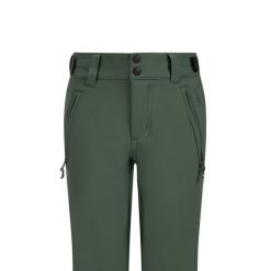 Dziewczęce spodnie narciarskie Protest Relole. Zielone buty zimowe dziewczęce Protest, bez wzorów, bez zapięcia. Za 426.50 zł.