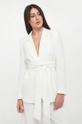 Marynarka damska z paskiem TWINSET. Żakiety damskie Twinset Milano, bez wzorów. Za 1,169.00 zł.