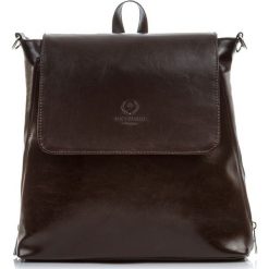 Plecak torebka 2w1 brązowa PAOLO PERUZZI Z-02-PP-BR. Brązowe plecaki damskie Paolo Peruzzi, bez wzorów, ze skóry. Za 339.99 zł.