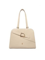 Beverly Hills Polo Club Torebka CEO-BHPC-C-006-09 Écru. Torebki do ręki damskie Beverly Hills Polo Club, bez wzorów, z materiału, bez dodatków. Za 219.99 zł.