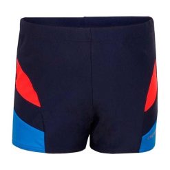 Chłopięce Slipy Kąpielowe Lenny. Brązowe kąpielówki dla chłopców CROWELL, bez wzorów, z elastanu. Za 84.99 zł.